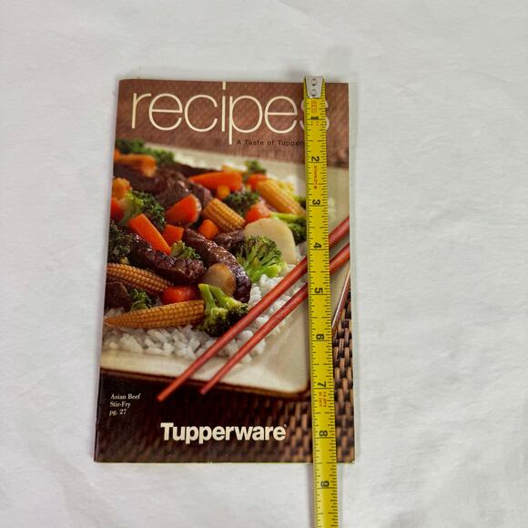 Tupperware Recipes Cookbook A TASTE OF TUPPERWARE 2003 Softcover Book Cooking - Picture 7 of 7